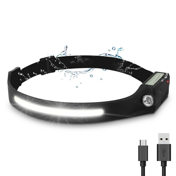 Waterproof 350000LM Headlamp Rechargeable T6+10W COB LED Headlight Flashlight AA Waterproof 350000LM Headlamp Rechargeable T6+10W COB LED Headlight Flashlight AA